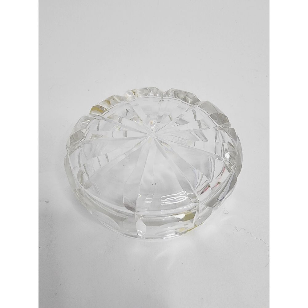 Crystal Ashtray Small Vintage - Picture 4 of 9